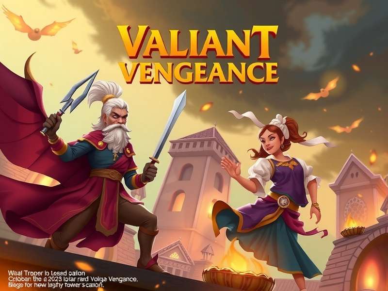 Valiant Voulge Vengeance Game Banner